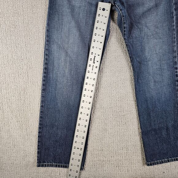 Calvin Klein‎ Jeans Straight Leg Mens Size 32X27.5 Blue Denim Medium Wash - Picture 7 of 8